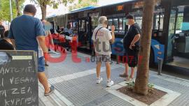 Θεσσαλονίκη: Παράσυρση πεζού από λεωφορείο (ΦΩΤΟ - ΒΙΝΤΕΟ)