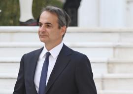 Ο Κυριάκος Μητσοτάκης συναντήθηκε με εγκαυματίες στο Μέγαρο Μαξίμου