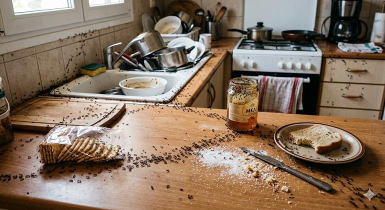 Πώς θα απαλαγείτε από τα μυρμήγκια
