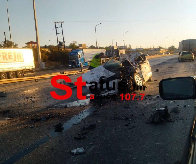 Θεσσαλονίκη: Τρομακτικό τροχαίο στο Δερβένι (video)
