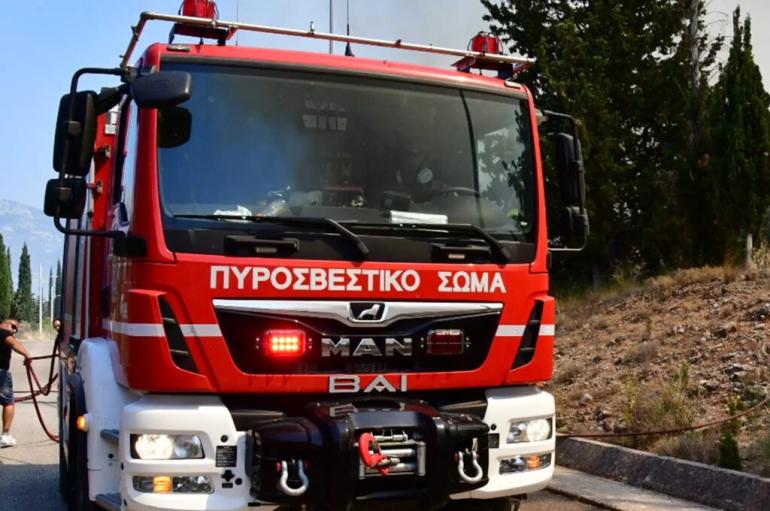 Οριοθετήθηκε η φωτιά στην περιοχή Κοτύλη του Κιλκίς