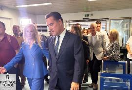 Επίσκεψη Γεωργιάδη στο νοσοκομείο Δράμας - «Η πόλη έχει ένα πολύ καλό νοσοκομείο, όπως λένε όσοι νοσηλεύονται εδώ»