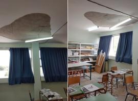 Θεσσαλονίκη: Κλειστό όλη την εβδομάδα το Γυμνάσιο Βασιλικών μετά την πτώση σοβάδων στο κεφάλι μαθητή - Με τηλεκπαίδευση τα μαθήματα