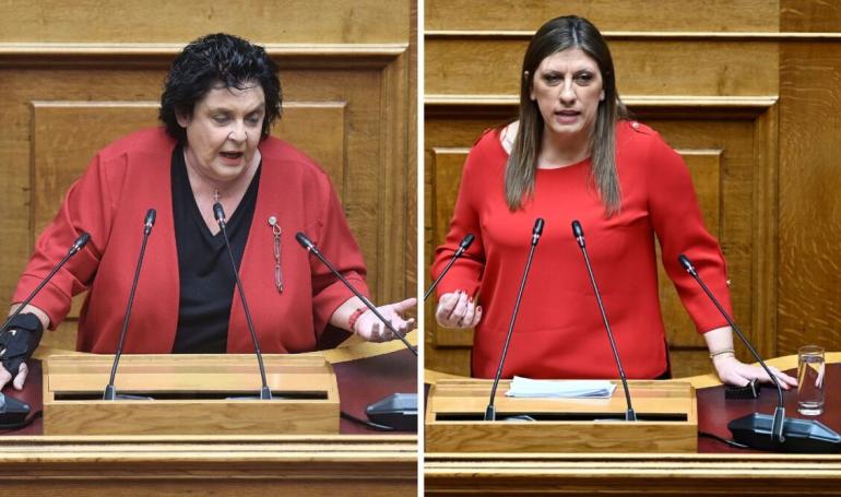 Κανέλλη κατά Κωνσταντοπούλου: Πάσχει από ναπολεόντειο σύνδρομο προβολής, ευτελίζει το δράμα των Τεμπών