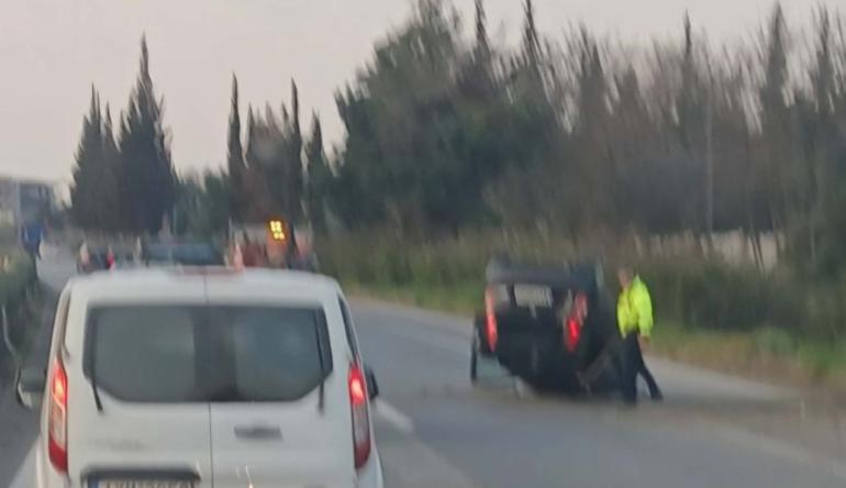 Θεσσαλονίκη: Τροχαίο με ανατροπή στη Μουδανιών, ένας τραυματίας