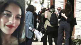 ΒΙΝΤΕΟ-ΦΩΤΟ-Θρήνος στην κηδεία της 28χρονης Κυριακής που έπεσε νεκρή έξω από το Αστυνομικό Τμήμα-"Πού το πάνε το παιδί μου;"