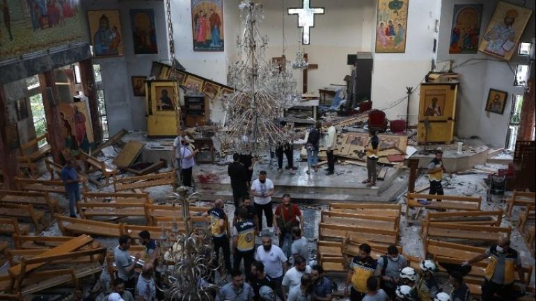 Επίθεση καμικάζι σε εκκλησία στη Συρία: 22 νεκροί