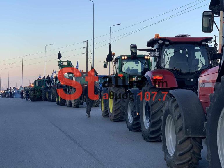 Με 300 τρακτέρ η κάθοδος των αγροτών στη Θεσσαλονίκη