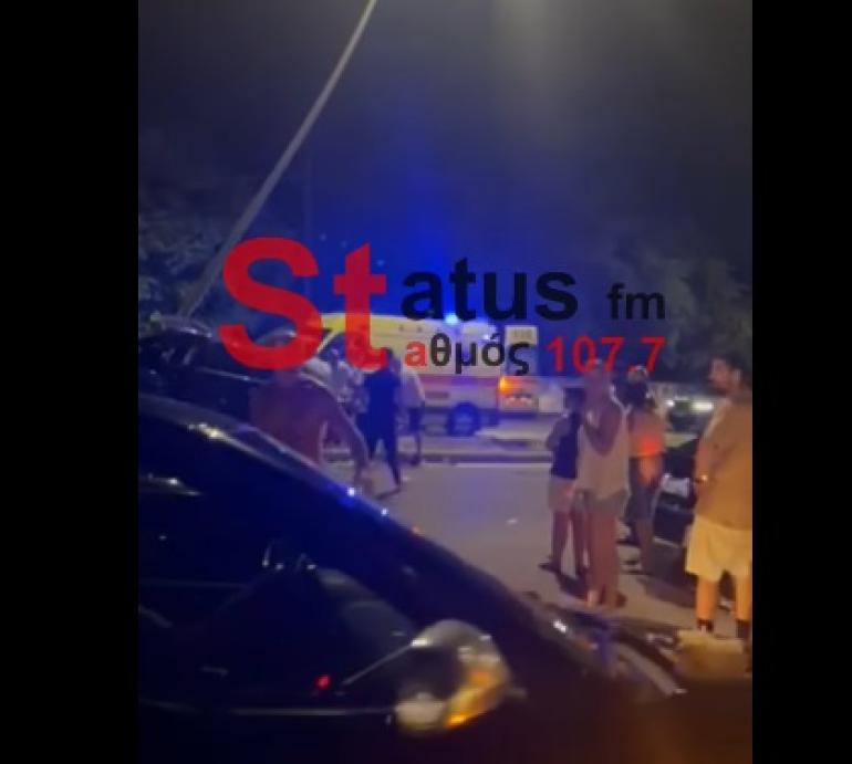 ΒΙΝΤΕΟ - Σοβαρό τροχαίο ατύχημα στο Ωραιόκαστρο - Δυο τραυματίες