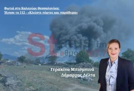 ΗΧΗΤΙΚΟ - Δήμαρχος Δέλτα στον Status FM: «Συλλήψεις ατόμων για τη φωτιά στο Καλοχώρι - Έκαναν εργασίες σε οικόπεδο»