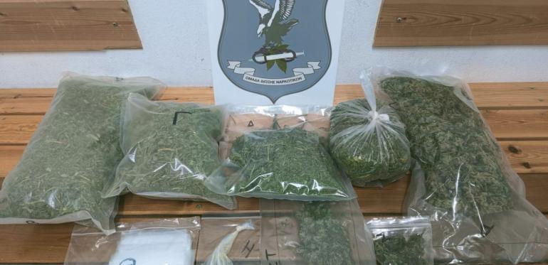 Κ. Μακεδονία: Πέντε συλλήψεις για ναρκωτικά - Κατασχέθηκαν πάνω από 2 κιλά ακατέργαστης κάνναβης
