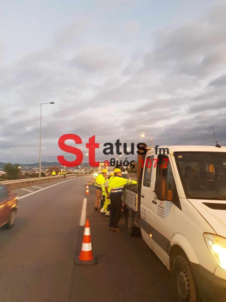 Θεσσαλονίκη: Ξεκίνησαν οι εργασίες για το flyover– Με πολύ χαμηλές ταχύτητες η κίνηση στην περιφερειακή