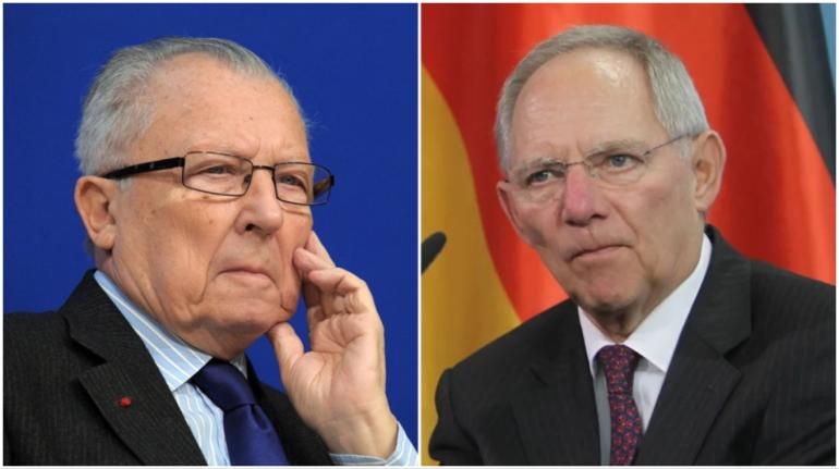 Η Ευρώπη αποχαιρετά τους Ντελόρ και Σόιμπλε: Ο ένας με τα πακέτα και ο άλλος με τη λιτότητα