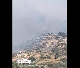 Κρήτη: Μεγάλη φωτιά στην Ιεράπετρα - 112 για εκκενώσεις οικισμών (VIDEO)