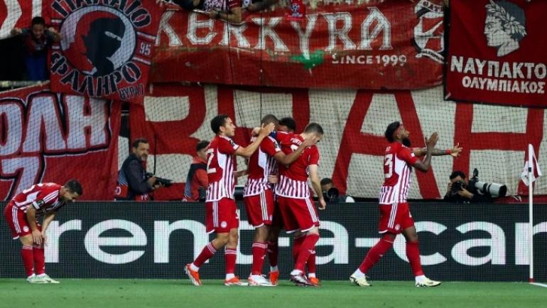 Θρίαμβος του Ολυμπιακού με 2-0 επί της Άστον Βίλα