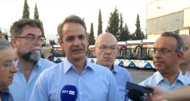 Στο αμαξοστάσιο του ΟΣΥ ο πρωθυπουργός: Έμφαση στη βελτίωση της καθημερινότητας των πολιτών