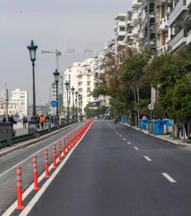 Θεσσαλονίκη: Πεζοδρομείται την Κυριακή η Λεωφόρος Νίκης