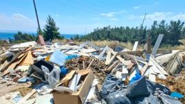 Χαλκιδική: Εισαγγελική παρέμβαση για «μπαζότοπο» στην Ποτίδαια