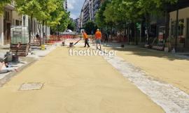 Θεσσαλονίκη: Ολοκληρώνεται πρώτη φάση της πεζοδρόμησης της Αγίας Σοφίας – “Παραδίδεται εντός των επόμενων ημερών”