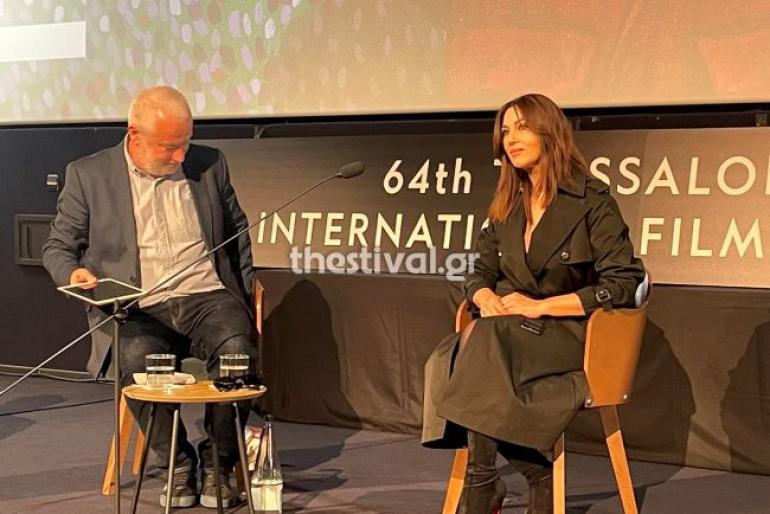 Μόνικα Μπελούτσι: Σημαίνει πολλά για μένα που βρίσκομαι στο Φεστιβάλ Κινηματογράφου Θεσσαλονίκης – Αγαπώ την Ελλάδα