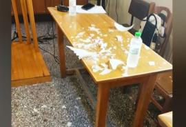 Βέροια: Φωτιστικό έπεσε στο κεφάλι δικηγόρου μέσα στο Πρωτοδικείο Νάουσας