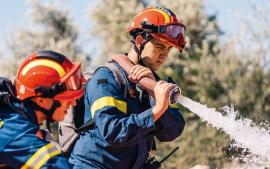 Ο χάρτης πρόβλεψης κινδύνου πυρκαγιάς για σήμερα Δευτέρα 17 Αυγούστου
