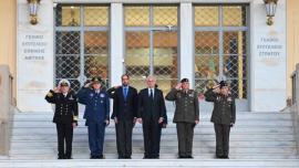 Απονομή βαθμού αντιπτεράρχου στον επισμηναγό Επαμεινώνδα Κωστέα ο οποίος έπεσε εν ώρα καθήκοντος
