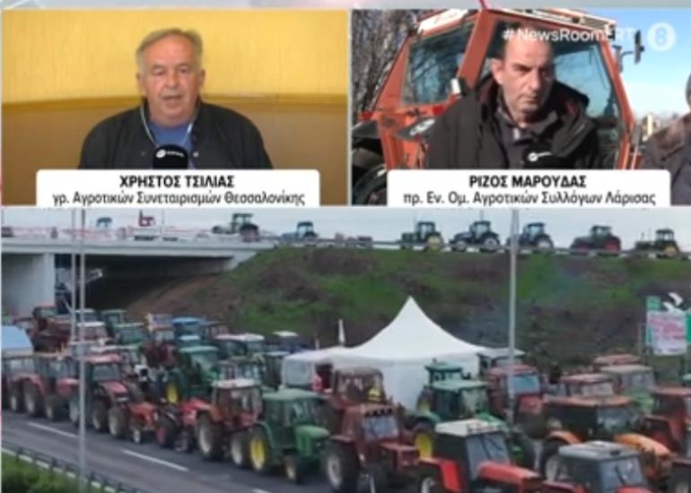 Καβγάς on air αγροτών από τα μπλόκα: “Ταλαιπωρείς τον κόσμο για να πάρει το ΚΚΕ 0,5%” – “Το πας από βλακεία σε βλακεία” (VIDEO)