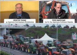 Καβγάς on air αγροτών από τα μπλόκα: “Ταλαιπωρείς τον κόσμο για να πάρει το ΚΚΕ 0,5%” – “Το πας από βλακεία σε βλακεία” (VIDEO)