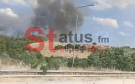 Θεσσαλονίκη: Φωτιά σε ξερά χόρτα στην Άσσηρο – Στη μάχη και ένα ελικόπτερο