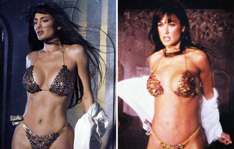 Κάιλι Τζένερ α λα Ντέμι Μουρ στο Striptease - Δείτε φωτογραφίες