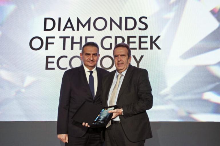Νέα τιμητική διάκριση για τη FARCOM στα βραβεία «DIAMONDS OF THE GREEK ECONOMY»