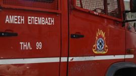 Πυρκαγιά τα ξημερώματα σε κατοικία στις Σέρρες