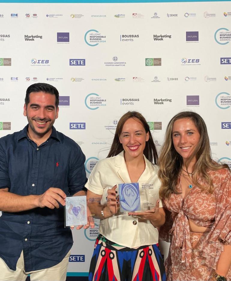 Δύο βραβεύσεις για την ΜΠΑΡΜΠΑ ΣΤΑΘΗΣ  στα Hellenic Responsible Business Awards 2024