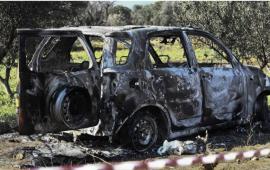 Θεσσαλονίκη: Στις φλόγες εγκαταλελειμμένο ΙΧ τα ξημερώματα στο Μελισσοχώρι
