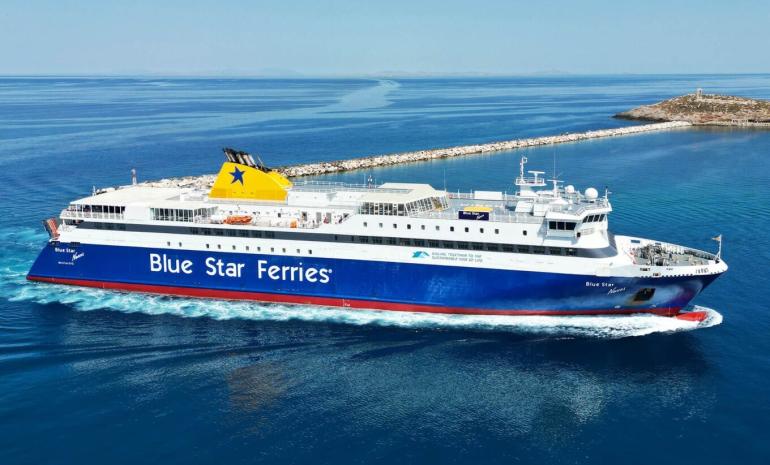 Αμοργός: Βλάβη στο Blue Star Naxos – Ταλαιπωρία για 403 επιβάτες