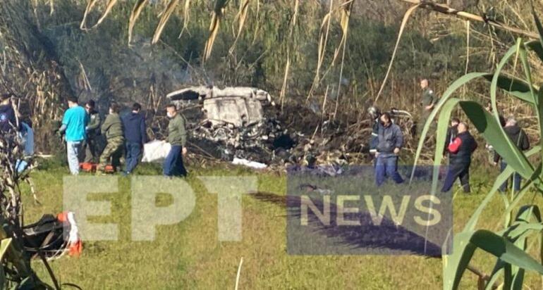 Νεκρός ο πιλότος του εκπαιδευτικού αεροσκάφους της Πολεμικής Αεροπορίας που κατέπεσε στην Καλαμάτα