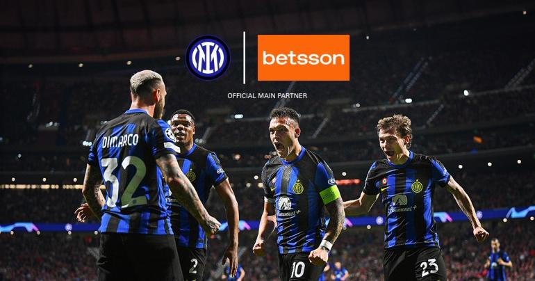 Η Betsson Μεγάλη Χορηγός στη φανέλα της Ίντερ!