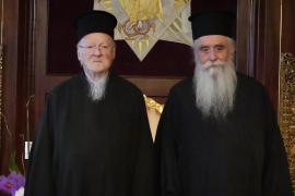 Στο Οικουμενικό Πατριαρχείο ο νέος Ηγούμενος της Μονής Σινά κ. Συμεών