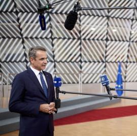Μητσοτάκης: Η Ελλάδα ήταν πάντα υπέρ της λογικής ότι οι κυρώσεις μπορεί να ασκήσουν πίεση στη Ρωσία