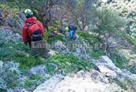 Ευρυτανία: Νεκρός εντοπίστηκε ο 50χρονος μοτοσικλετιστής που έπεσε σε γκρεμό κοντά στη μονή Προυσού