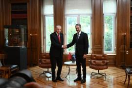 Κυριάκος Μητσοτάκης - Ρετζέπ Ταγίπ Ερντογάν: Live οι δηλώσεις μετά τη συνάντηση στο Μαξίμου