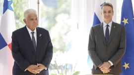 Συνάντηση Μητσοτάκη - Μουλίνο: Νέες συμφωνίες συνεργασίας Ελλάδας – Παναμά υπεγράφησαν στο Μέγαρο Μαξίμου