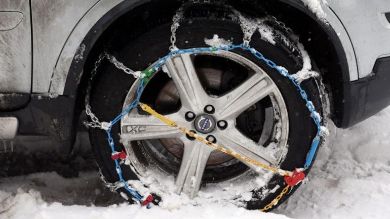 Κακοκαιρία BYRON: Στα κόκκινα η Κεντρική Μακεδονία - Υποχρεωτικός εφοδιασμός με αλυσίδες στις Σέρρες