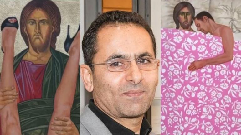 Σάλος στην Κύπρο με έργα του ζωγράφου Γιώργου Γαβριήλ, αντιδράσεις για εικόνες του Χριστού και της Παναγίας