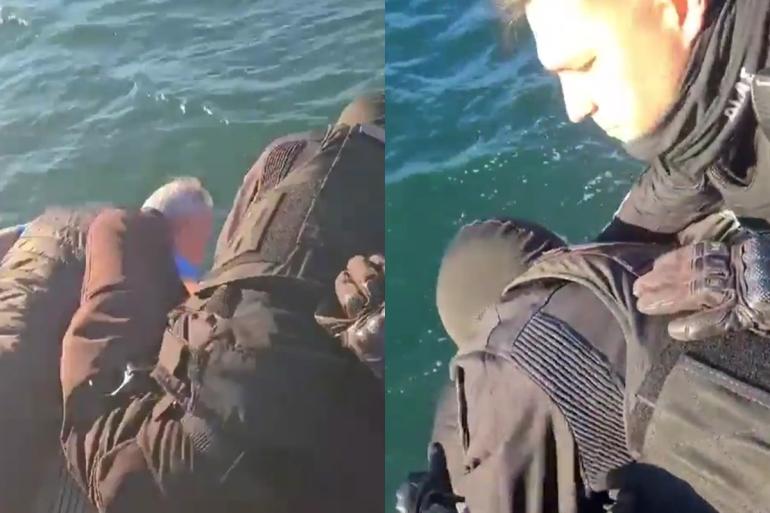 ΒΙΝΤΕΟ-Θεσσαλονίκη: “Σε κρατάμε, μην στεναχωριέσαι” – Η στιγμή που αστυνομικοί έσωσαν άνδρα που έπεσε με το ποδήλατό του στον Θερμαϊκό