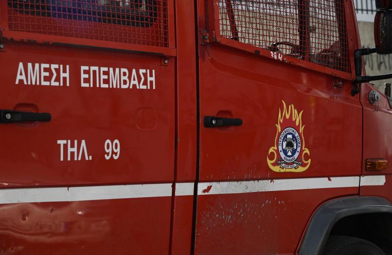 Στις φλόγες ΙΧ στη Χαλκιδική - Επί τόπου η Πυροσβεστική