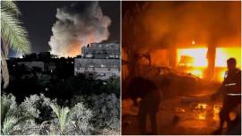 Βομβαρδισμός ισλαμικού τεμένους στη Λωρίδα της Γάζας: Τουλάχιστον 18 νεκροί