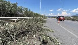 Αποκλεισμός κυκλοφορίας σήμερα σε τμήματα της ΕΟ Θεσσαλονίκης-Νέων Μουδανιών λόγω εργασιών καθαρισμού