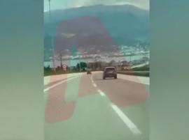 Βίντεο: Οδηγούσε ανάποδα για 6,5 χιλιόμετρα στην Ιόνια Οδό
